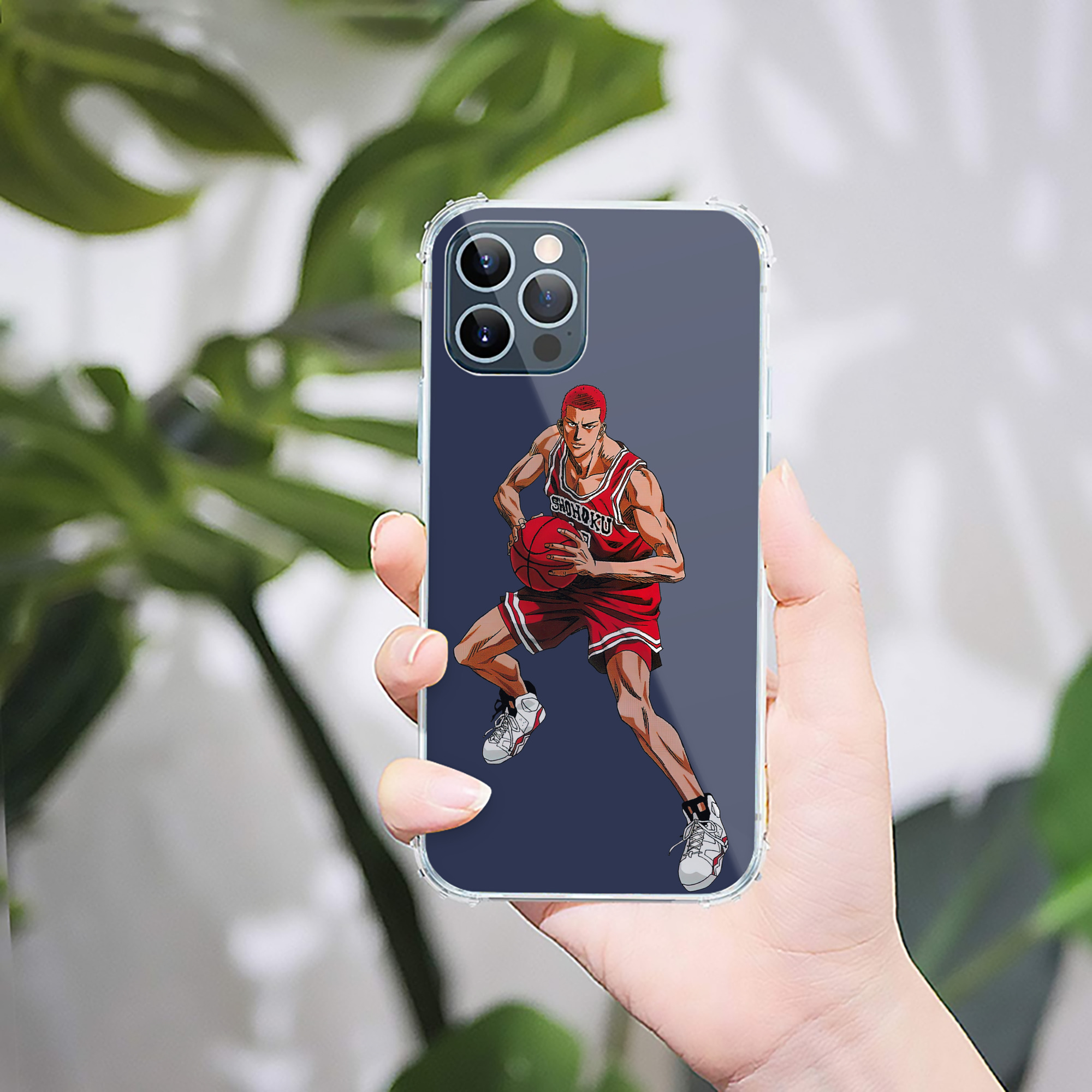 （画像用） SLAM DUNK／スラムダンク 【iPhone 12シリーズ対応】透明スマホケース（クリアソフトケース）